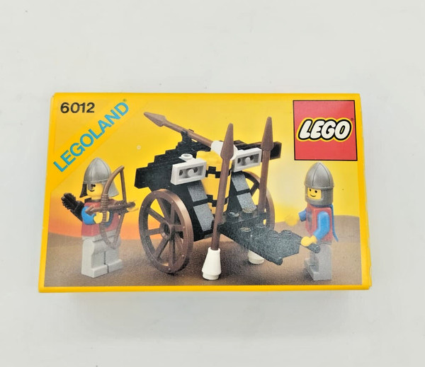 Lego 6012 Siege Cart | Castle Very Good New/Misb Ritter Lion Knights 6080 6067-image