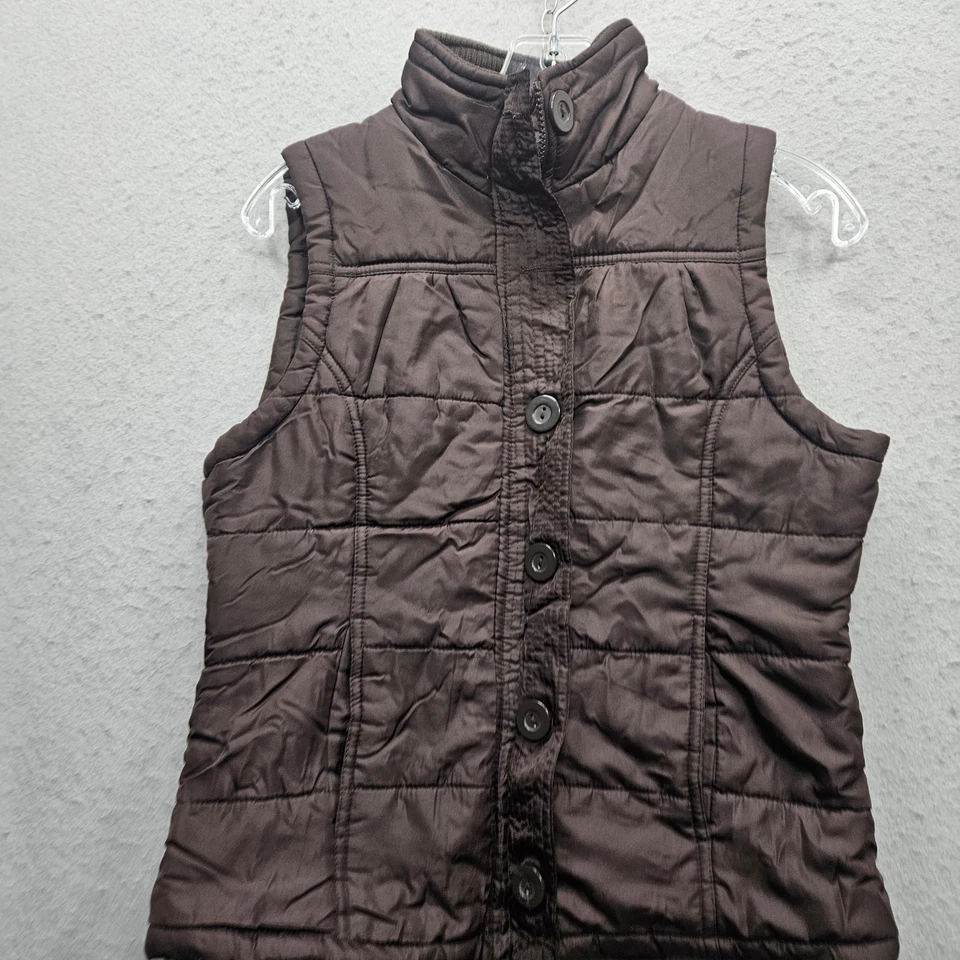 OuterEdge Women's Small Brown Windbreaker Vest - Image 2 of 4