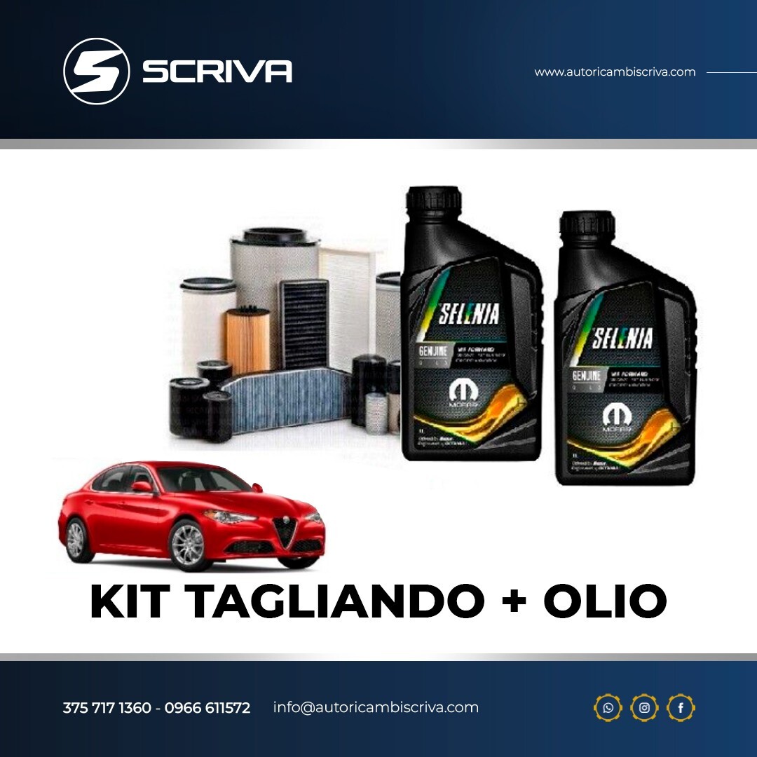 Kit Tagliando Filtri Originali Olio Selenia Fiat Grande Punto 1.4 Gpl - Foto 4