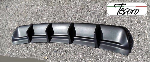 Maserati Ghibli 2014-17 lineaTesoro Rear Bumper 4 Fin Diffuser Made in USA NEW 