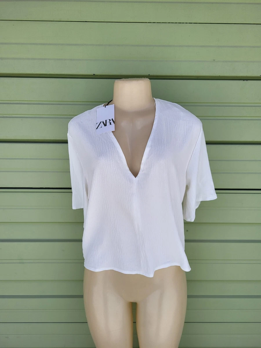 Tee shirt manche courte femme zara sale