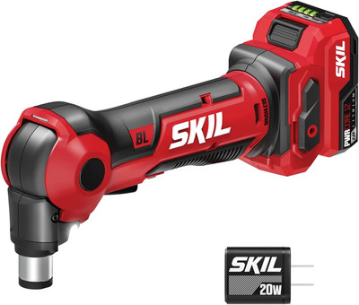 12V Brushless Auto Hammer Kit Including 2.0Ah USB-C Battery and 20W USB-C Charge