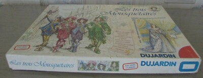 Jeu De Société Les Trois Mousquetaires Dujardin - Complet - 2-4 Joueurs - Dès 6 Ans