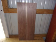 2PC WALNUT LUMBER WOOD KILN DRIED BOARDS 29 1/2"X 6 1/2"X 15/16" 1551V ENDMATCH