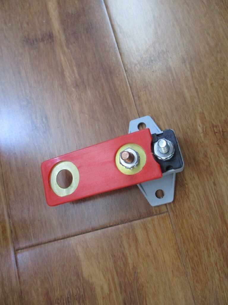 Seachoice 12 / 24 Volt 50 Amp Manual Reset Circuit Breaker w