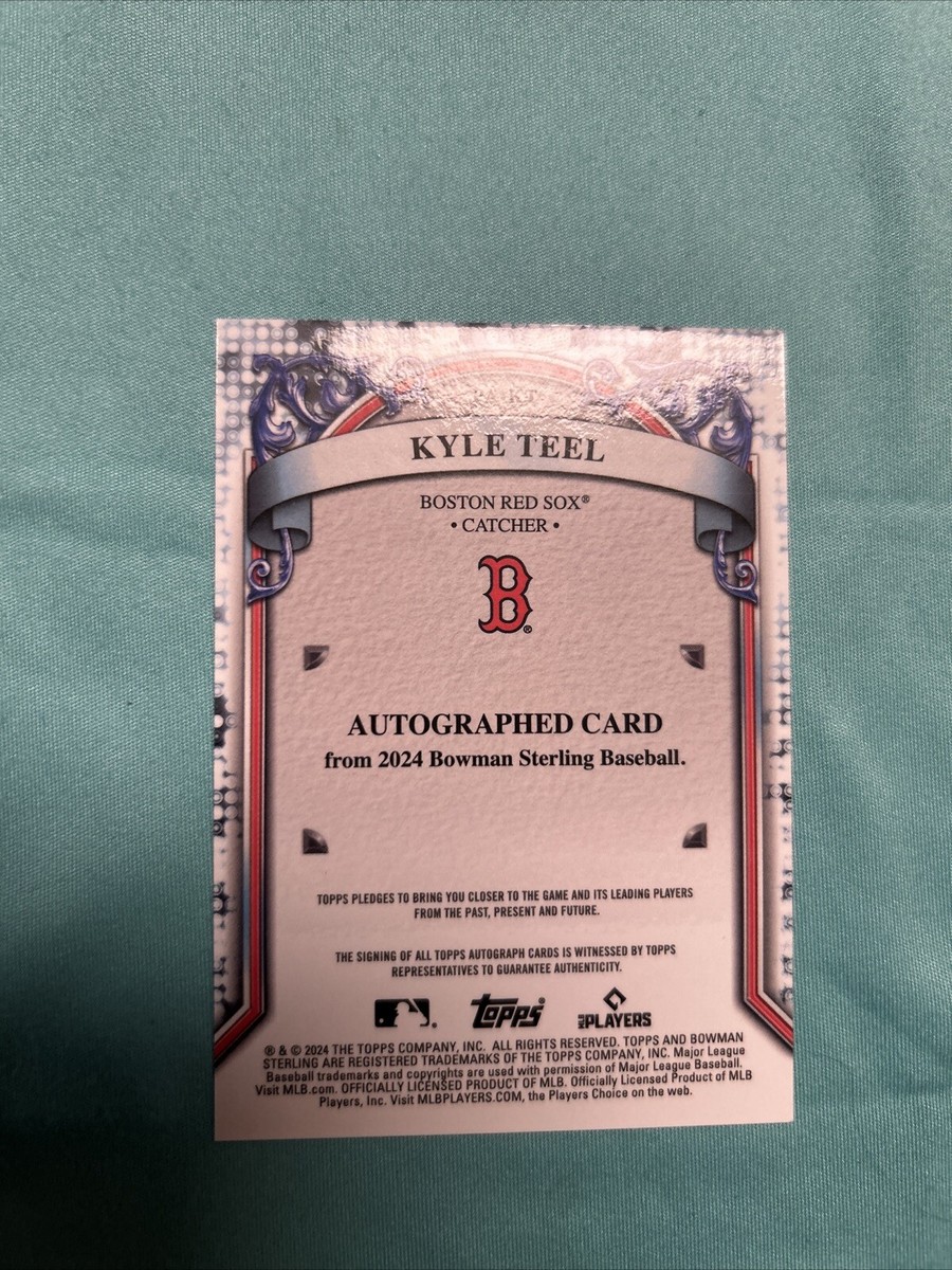 2024 Bowman Sterling Kyle Teel #PA-KT On-card Auto | eBay