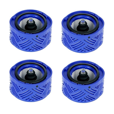4 Pack HEPA Post Motor Filters For Dyson V6 Absolute Exclusive Extra Total Clean
