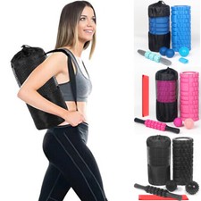 6 in1 Hollow EVA Yoga Foam Roller Gear massage stick for Muscle Massage Recovery