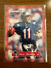 2000 Skybox Impact #182 Drew Bledsoe New England Patriots