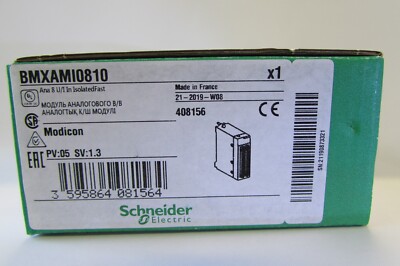 One New Schneider BMXAMI0810 PLC Module In Box Expedited Shipping