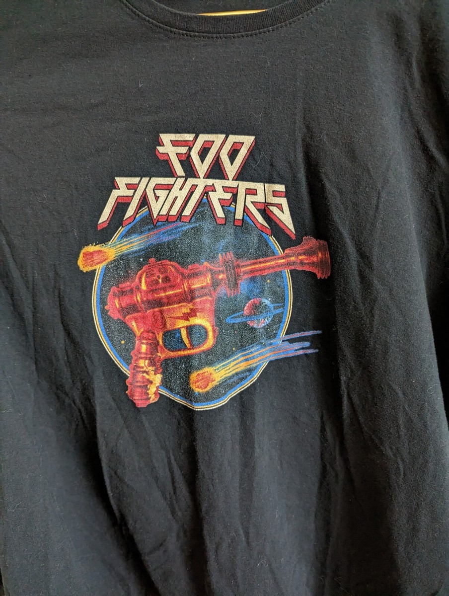Vintage Foo Fighters Tshirt size XXL Band 90s Y2k Raygun