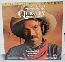 Quigley Down Under Deluxe Letterbox MGM 1991 Laserdisc 110121TILD2