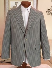 Stunning Brooks Brothers Mens 2 Btn Multi-colored Plaid Blazer Sz 42 R MINT 