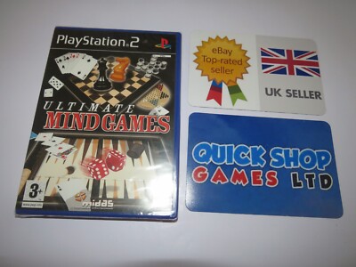 Ultimate Mind Games Sony PlayStation 2 NEU & VERSIEGELT pal Version 
