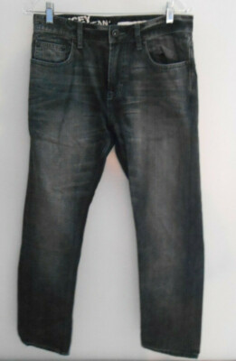 Women's DKNY Donna Karan Delancey Black Straight Jeans Size