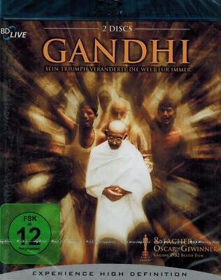 BLU-RAY NEU/OVP - Gandhi (1982) - Ben Kingsley & Candice Bergen