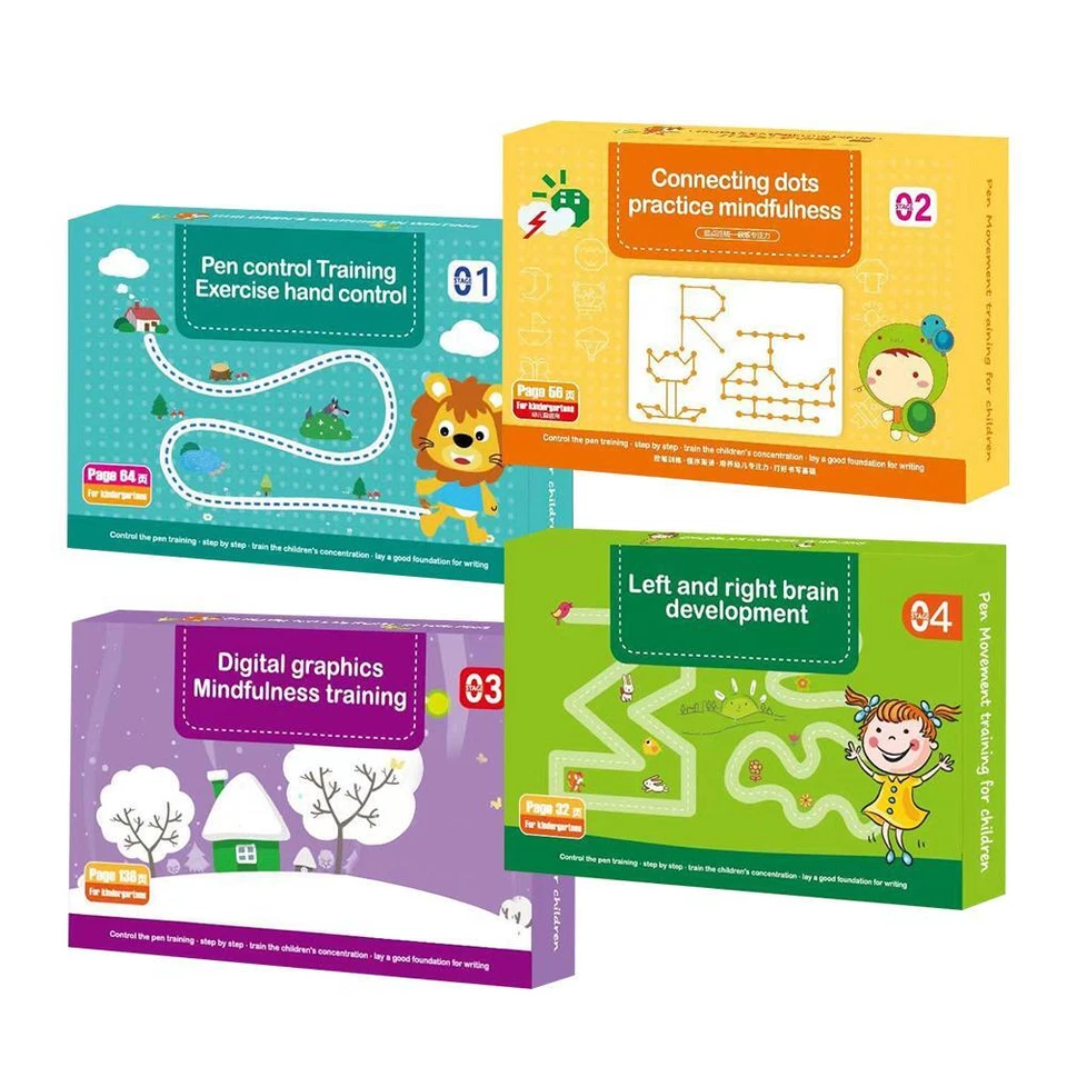 Wiederverwendbares Zauberübungsheft für Kinder, Lernbücher, schönes Schreib G5L3 - Bild 3 von 4