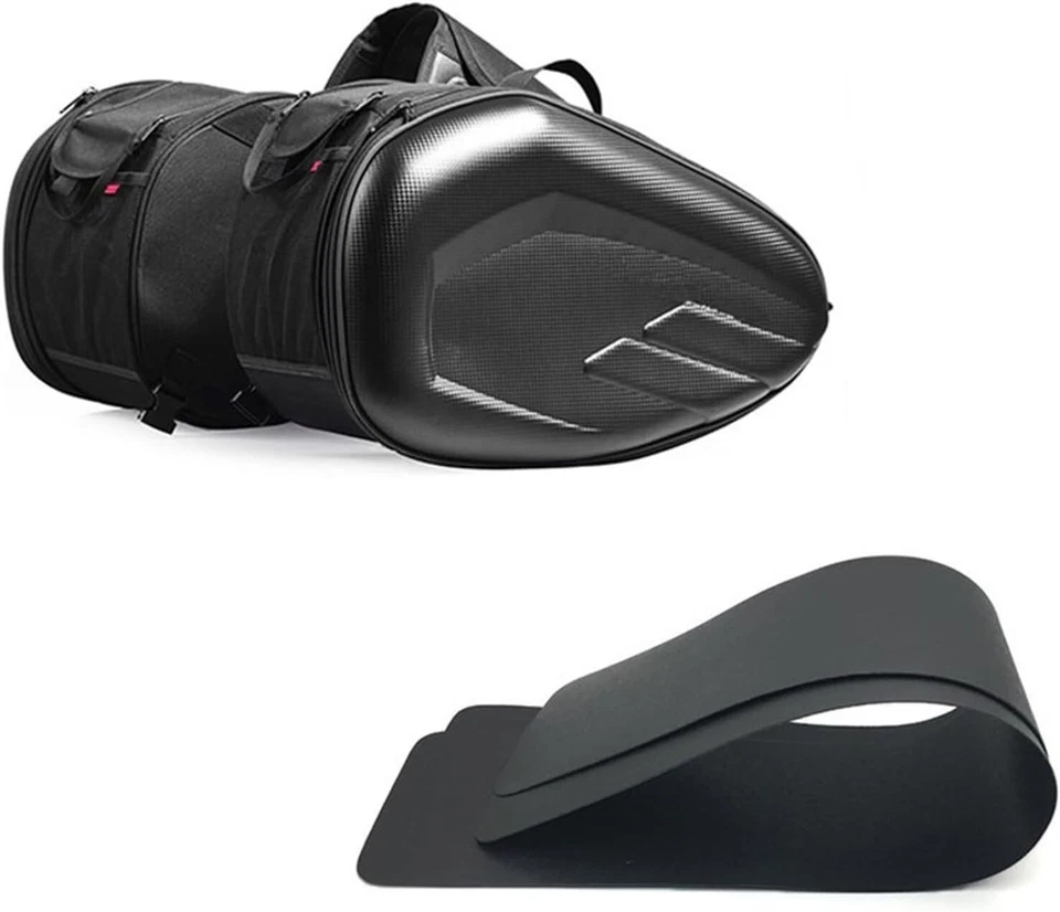 Motorcycle Bag Motorcycle Saddlebags Helmet Moto Side Bag Tail Luggage Suitcase  - Image 4 of 4