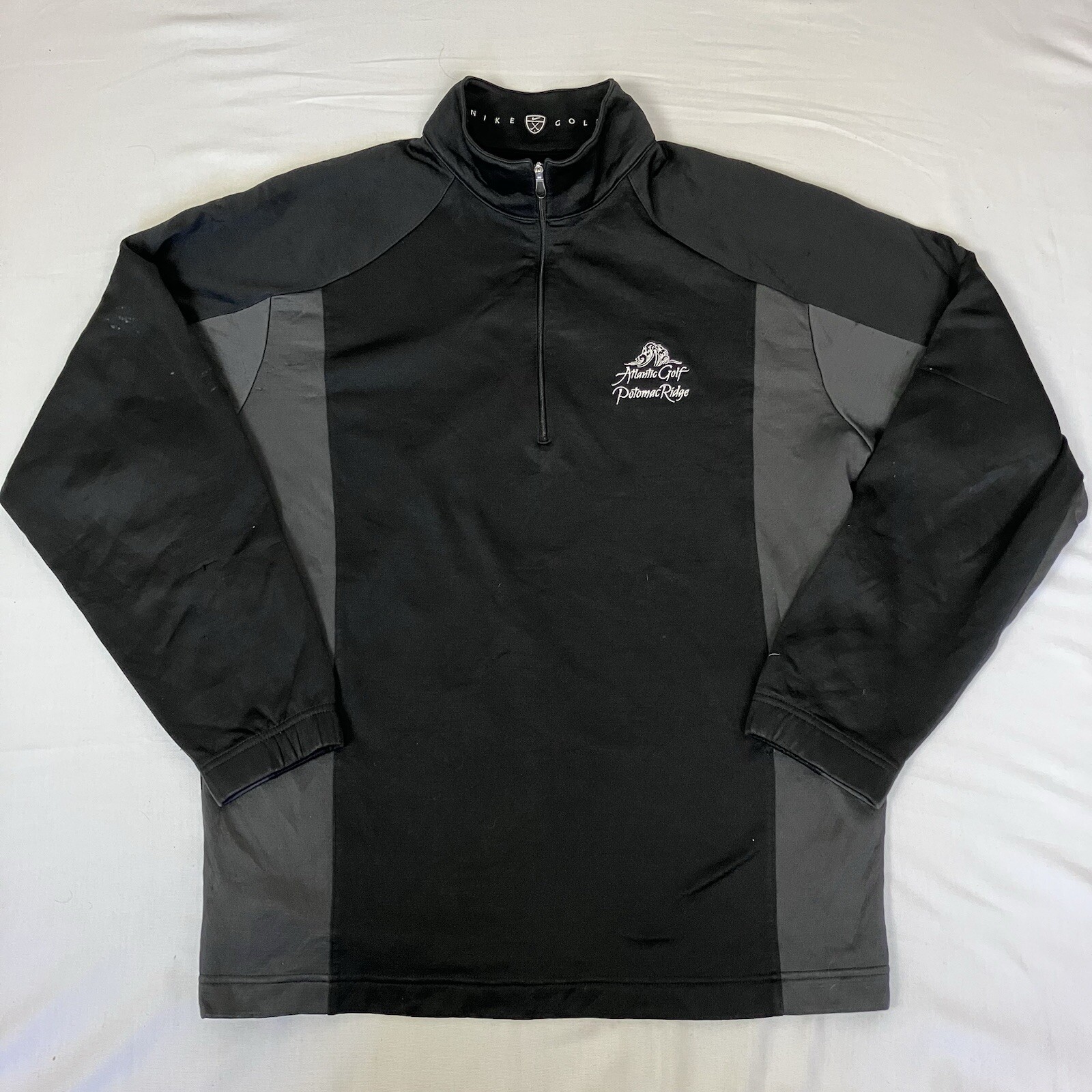 SACAI X NIKE Giacca Nike Golf Dry Fit Potomac Ridge Atlantic Golf Full Zip Uomo Taglia L Large