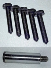 5 x STONE DRESSER 0.50CT - 3/8" X UNF + Sioux Valve Seat Grinding Stone Holder