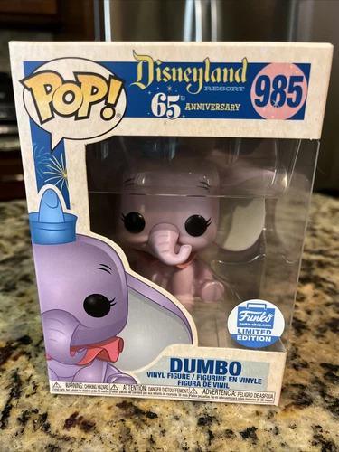 NEW Disneyland 65th Anniversary Dumbo #985 Pop Disney FUNKO Purple