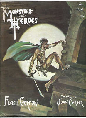 M & H PUBLICATIONS Magazine: Monsters and Heroes #6 (Al Williamson) Flash Gordon