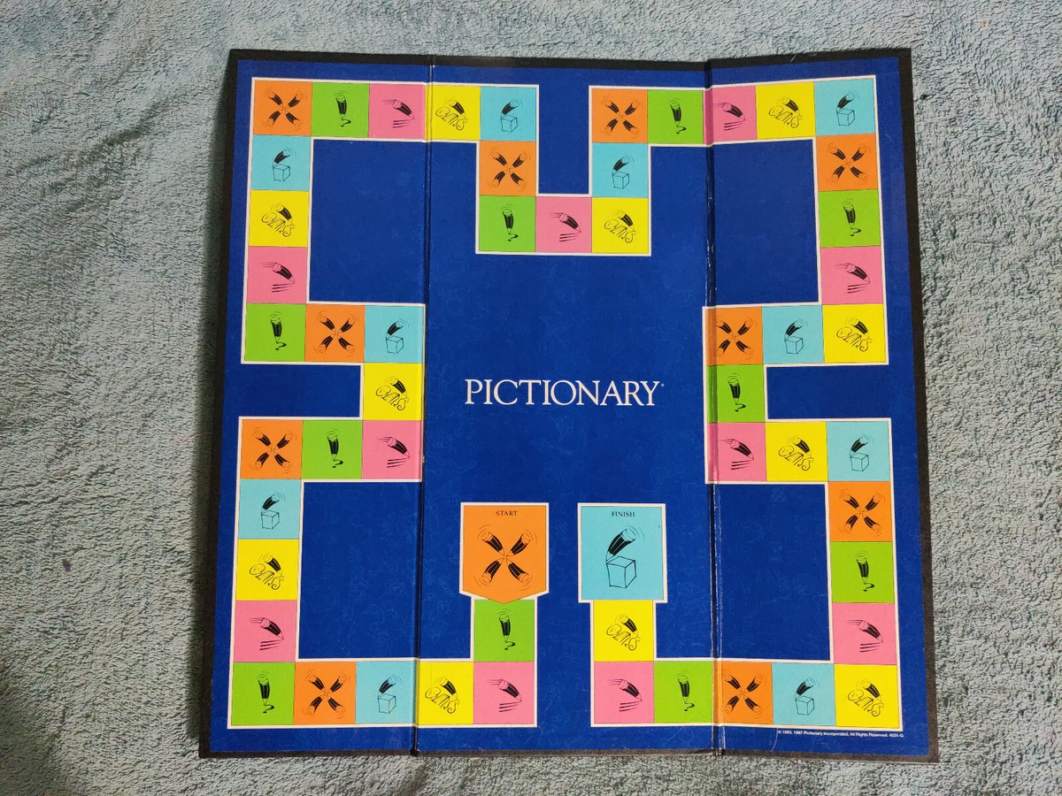 Vintage Pictionary 1993- 1997 Edition Incomplete Replacement | eBay