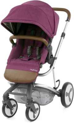BabyStyle Hybrid Edge Pushchair in Purple Wild Orchid Stroller