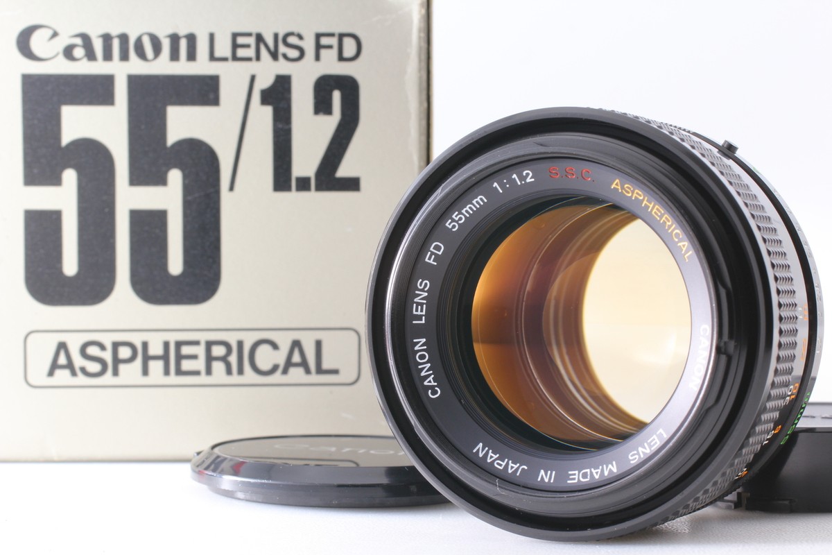 フィルムカメラ FD 55mm F1.2 S.S.C. ASPHERICAL #230581 Canon FD 55mm f/1.2 S.S.C. SSC Aspherical FD Mount MF Lens