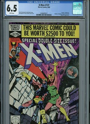 Uncanny X-Men #137 CGC 6.5 1980 Death of Phoenix Marvel
