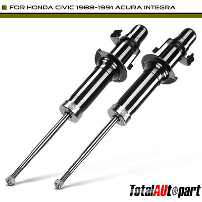 2x Suspension Strut for Acura Integra Honda Civic CRX 1988-1991 Front Left & RH