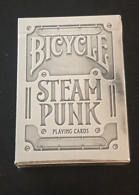 Fahrrad Steampunk Silver Deck V1 Theory11 Spielkarten 2012 Edition USPCC
