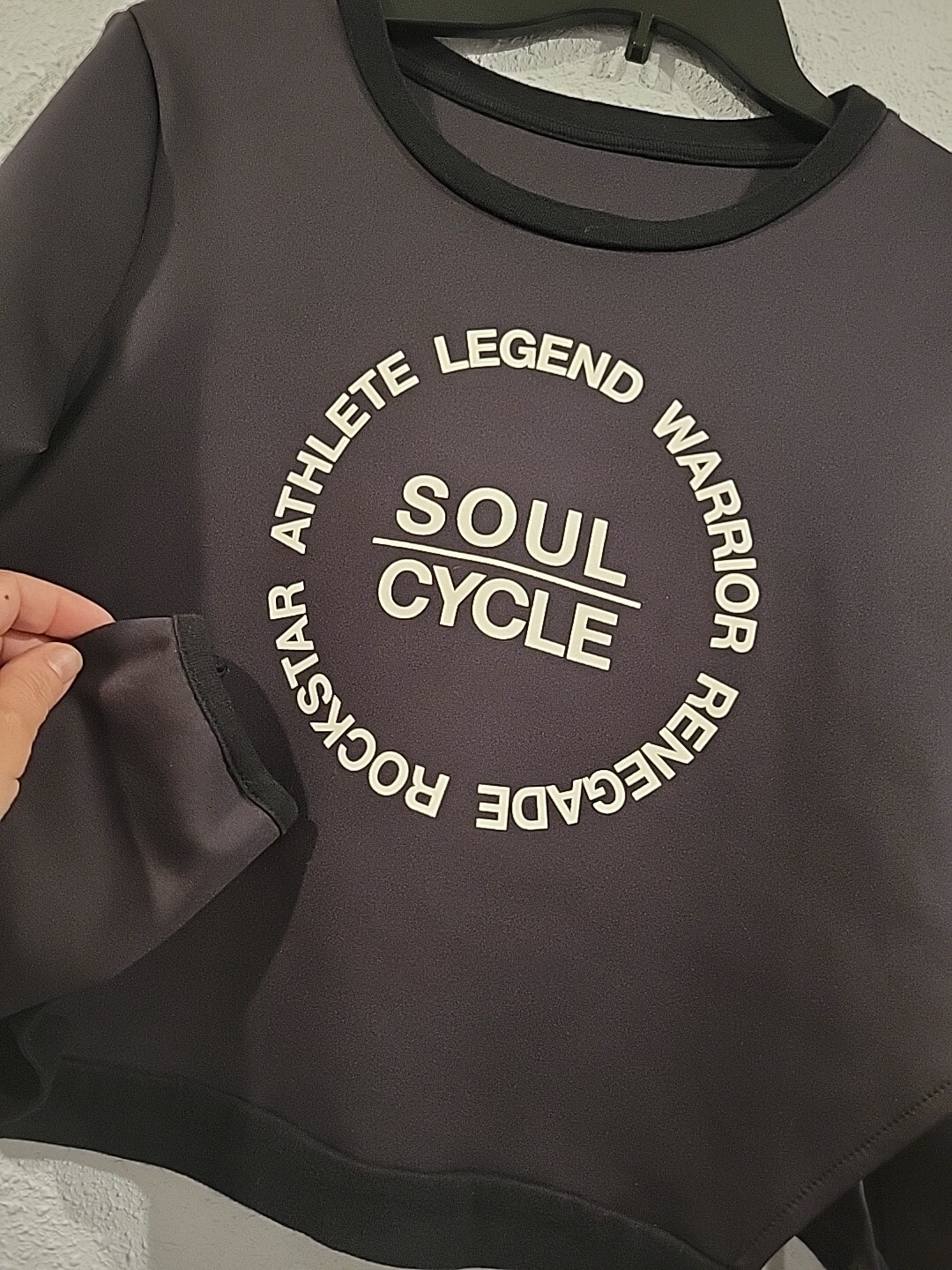 Soulcycle Performance Pullover Black Size Medium … - image 3
