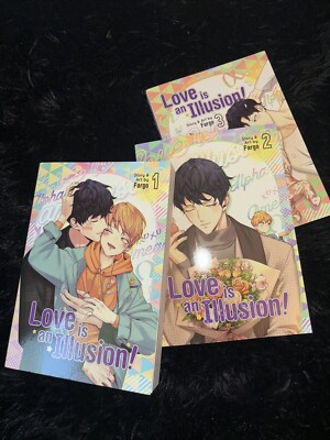 Love Is An Illusion 3 BOOK SET BRAND NEW MATURE MANGA