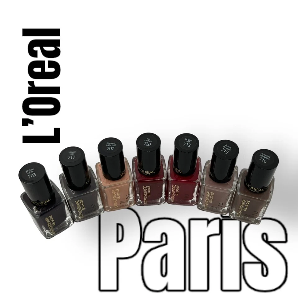 Esmalte de uñas L'Oréal Paris - Juego de 7 - Nuevo Foto 2 de 3