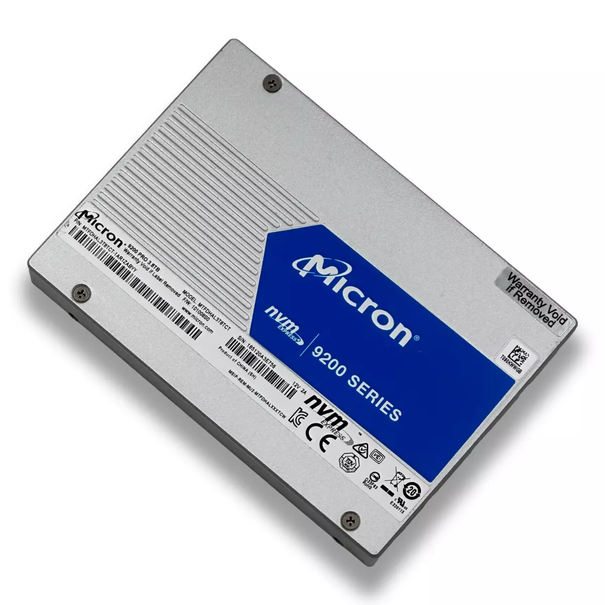 Micron 9200 PRO 3.8 TB NVMe U.2 PCIe 3 2.5