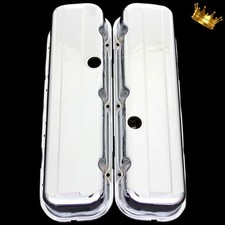 Big Block Chevy Tall Valve Covers For 396 427 454 502 Chevrolet Engines Chrome Big Block Chevy Tall Valve Covers For 396 427 454 502 Chevrolet Engines Chrome