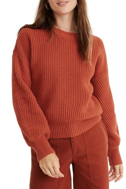 red stripey jumper