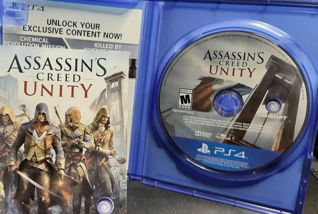 Assassin's Creed Unity Playstation 4 PS4 PS5 Assassins Creed Unity Ubisoft  - New 887256301262 