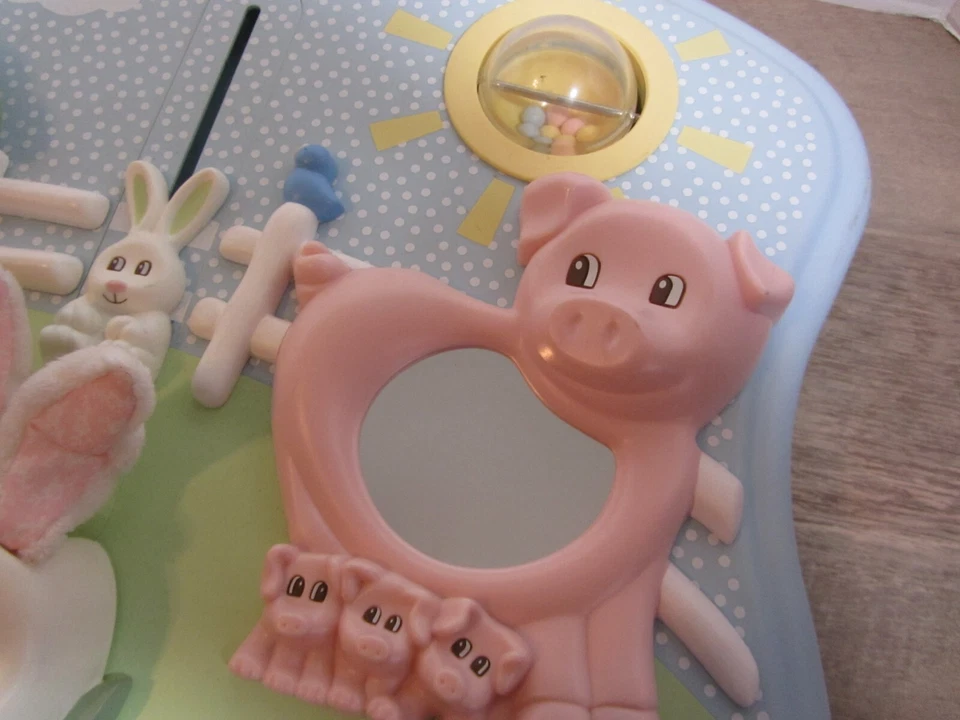 RARO DIFÍCIL DE ENCONTRAR Amy Coe Edición Limitada Cottontail's Cuna Juguete Usado en Excelente Condición F Foto 3 de 4