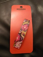 Missoni For Target Hair Clip Floral Purple Passione Pattern Nip Missoni For Target Hair Clip Floral Purple Passione Pattern Nip