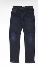 Angel & Rocket Girls Black Cotton Blend Skinny Jeans Size 10 Years Reg