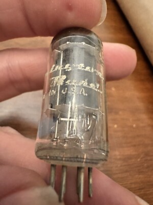 2033 RCA Triple Mica Audio Vacuum Tube NOS Double Triode Remington Rand