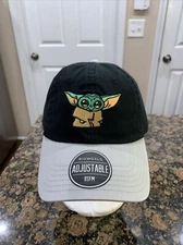 Disney Star Wars Mandalorian Baby Yoda Grogu Hat Bioworld Cap Adjustable OSFM