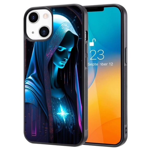 For iPhone SE XS XR Max 5 6 7 8 Plus Virgin Mary Blessed Mother Anti fingerprint - Picture 22 of 25