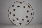 Tuscan Fine Bone China Footed Copper Roses teacup and saucer — photo 3