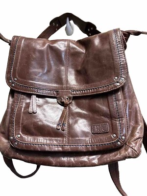 The Sak Ventura Brown Leather Convertible Backpack Bag The Sak Ventura Convertible Backpack Handbag - Etsy main image 3