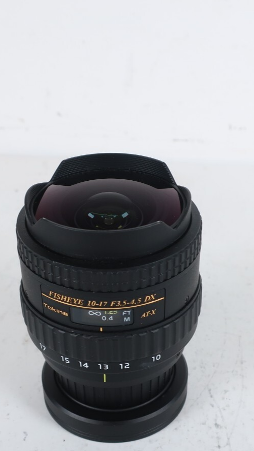 Tokina 10-17mm f3.5-4.5 AT-X DX AF Fisheye Lens for Nikon | eBay