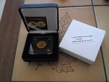M&uuml;nze 3000 Francs ST .999 Gold, Tschad 2021   == Vreneli == *Etui!