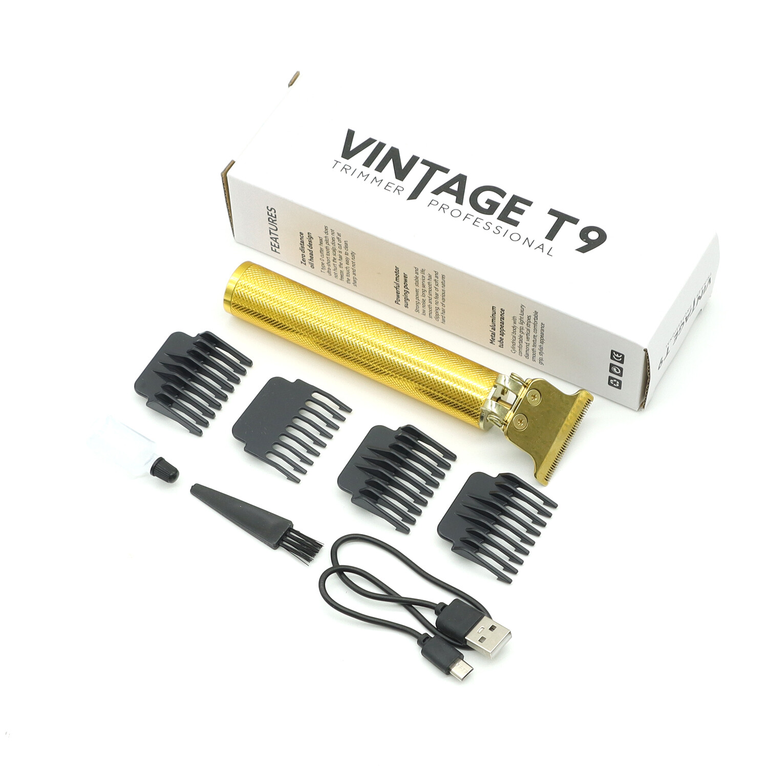 Men's Electric Shaver Trimmer Bald Razor Rechargeable Hair Beard Shaving Machine